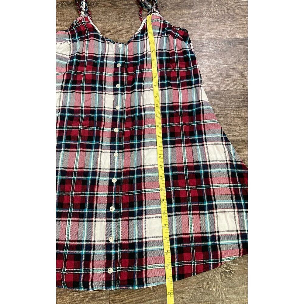 Aeropostale Plaid Strappy Slip Mini Dress Junior Size Small - Picture 5 of 8